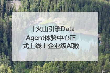 火山引擎Data Agent体验中心正式上线！企业级AI数据专家触手可及