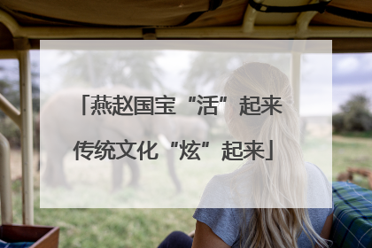 燕赵国宝“活”起来 传统文化“炫”起来