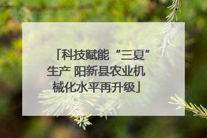 科技赋能“三夏”生产 阳新县农业机械化水平再升级