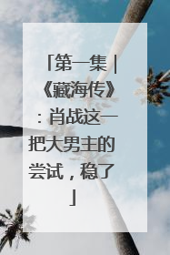 第一集｜《藏海传》：肖战这一把大男主的尝试，稳了