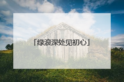 绿浪深处见初心
