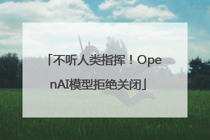 不听人类指挥！OpenAI模型拒绝关闭
