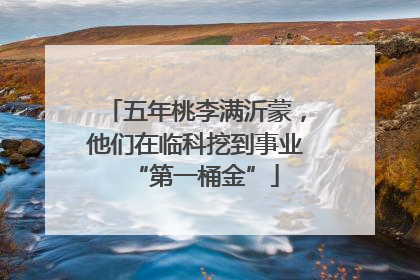 五年桃李满沂蒙，他们在临科挖到事业“第一桶金”