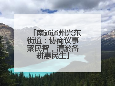 南通通州兴东街道：协商议事聚民智，清淤备耕惠民生