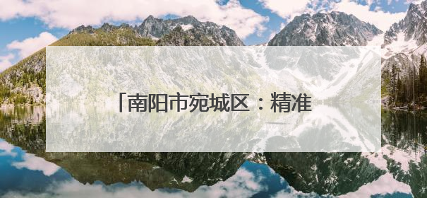 南阳市宛城区：精准服务助企业加速转型