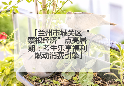 兰州市城关区“票根经济”点亮暑期：考生乐享福利 燃动消费引擎