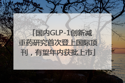 国内GLP-1创新减重药研究首次登上国际顶刊，有望年内获批上市