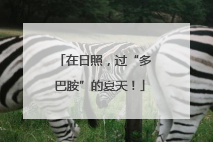 在日照，过“多巴胺”的夏天！