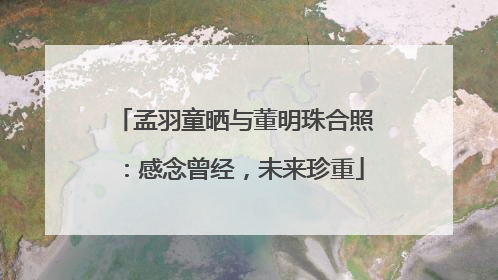 孟羽童晒与董明珠合照：感念曾经，未来珍重
