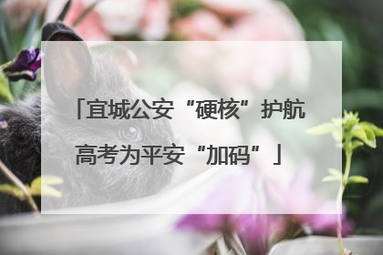 宜城公安“硬核”护航高考为平安“加码”