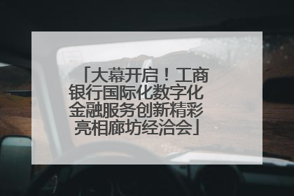 大幕开启！工商银行国际化数字化金融服务创新精彩亮相廊坊经洽会