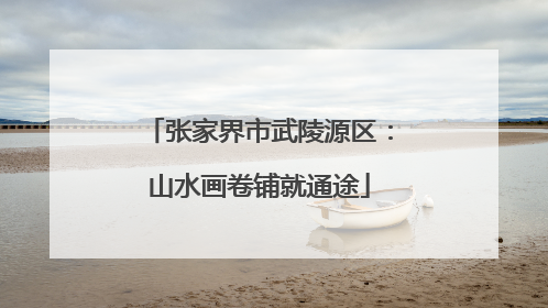 张家界市武陵源区：山水画卷铺就通途