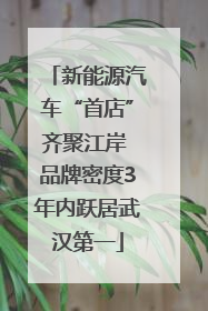 新能源汽车“首店”齐聚江岸 品牌密度3年内跃居武汉第一