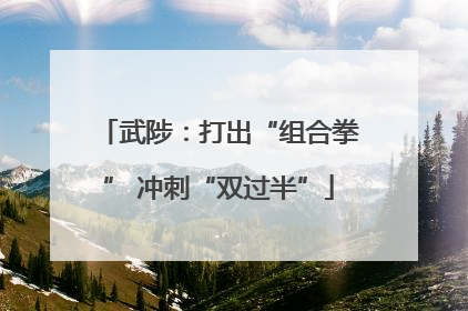 武陟：打出“组合拳” 冲刺“双过半”