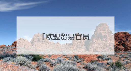 欧盟贸易官员与美国贸易代表举行会谈