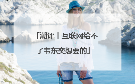 潮评丨互联网给不了韦东奕想要的
