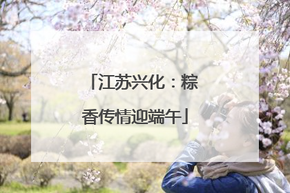 江苏兴化：粽香传情迎端午