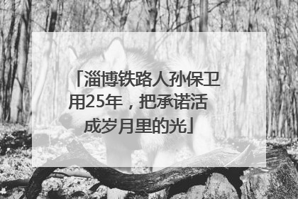 淄博铁路人孙保卫用25年，把承诺活成岁月里的光