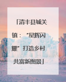 清丰县城关镇：“星辉闪耀”打造乡村共富新图景