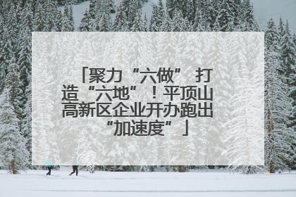 聚力“六做” 打造“六地”！平顶山高新区企业开办跑出“加速度”