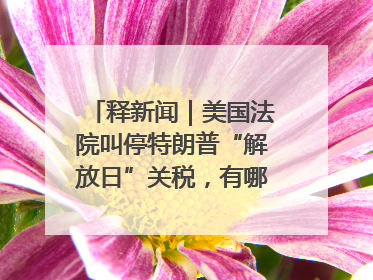 释新闻｜美国法院叫停特朗普“解放日”关税，有哪些看点？