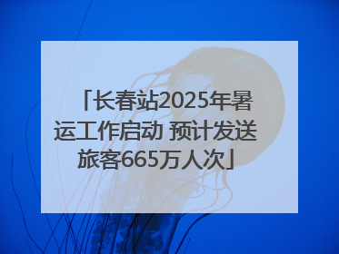 长春站2025年暑运工作启动 预计发送旅客665万人次