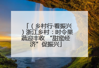 （乡村行·看振兴）浙江乡村：时令果蔬迎丰收 “甜蜜经济”促振兴