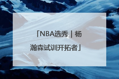NBA选秀｜杨瀚森试训开拓者